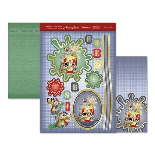 Marvelous Men Luxury Topper Sets - A Mice Tipple 1