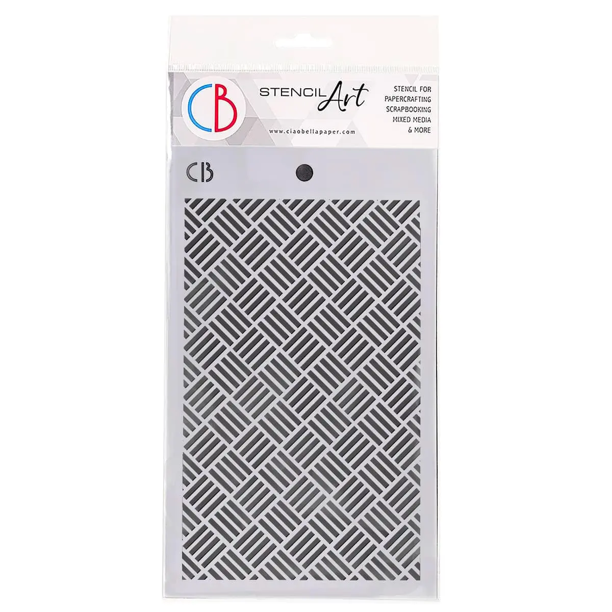 Ciao Bella Texture Stencil 5"X8" Rug 1