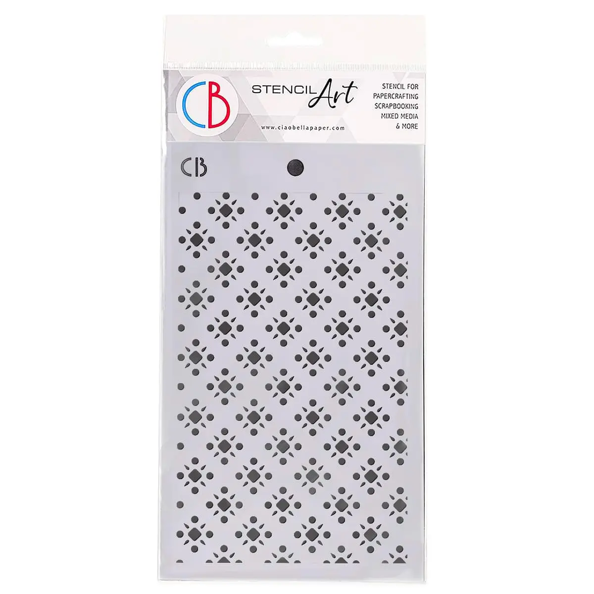 Texture Stencil 5"X8" Sangallo Lace 1