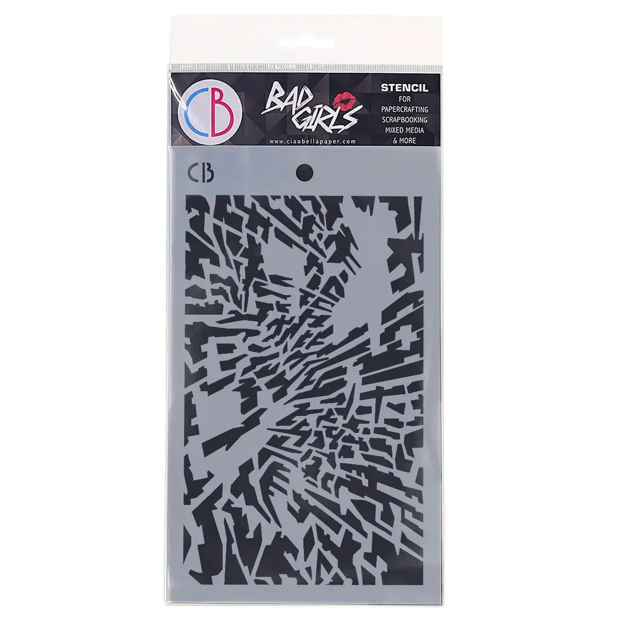 Texture Stencil 5"X8" Irregular 1