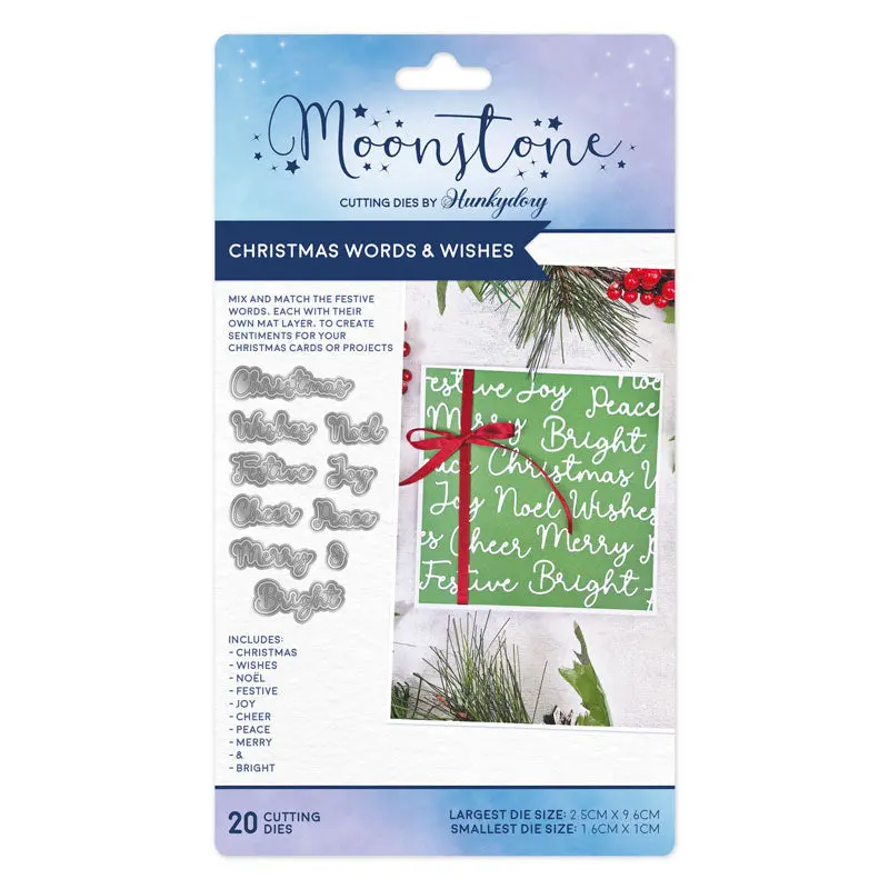 Moonstone Dies - Christmas Words & Wishes 1