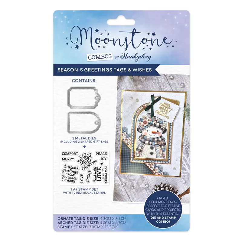Moonstone Combos - Season's Greetings Tags & Wishes 1