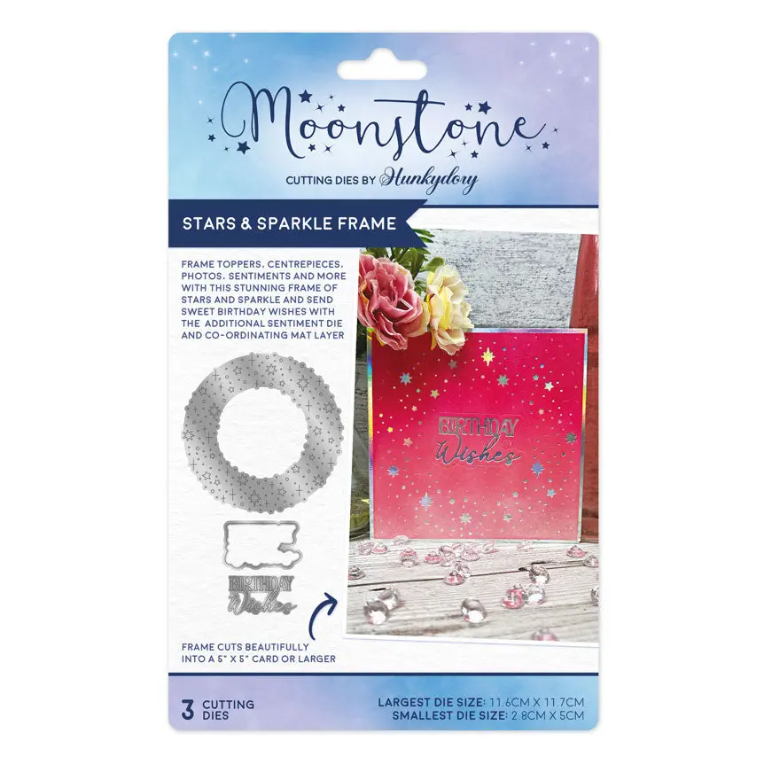 Moonstone Dies - Stars & Sparkle Frame 1