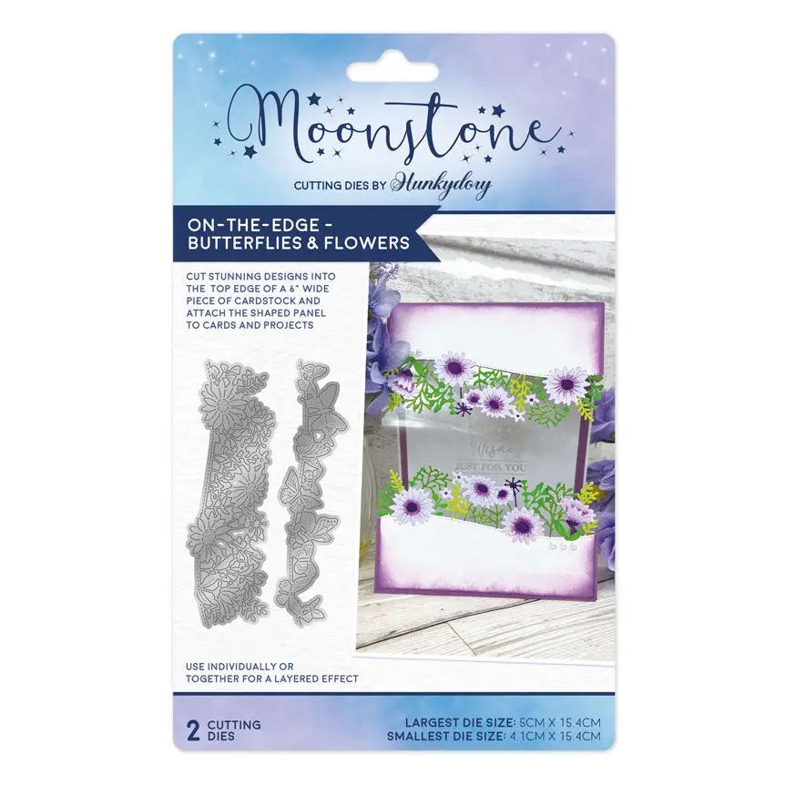 Moonstone Dies - On-The-Edge - Butterflies & Flowers 1