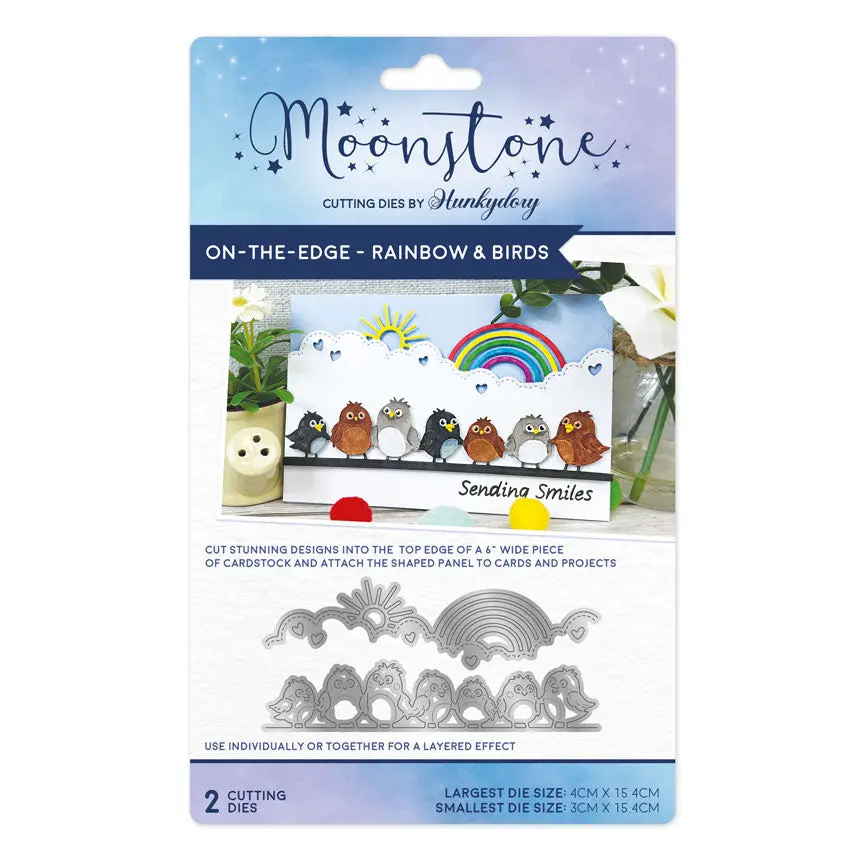 Moonstone Dies - On-The-Edge - Rainbow & Birds 1