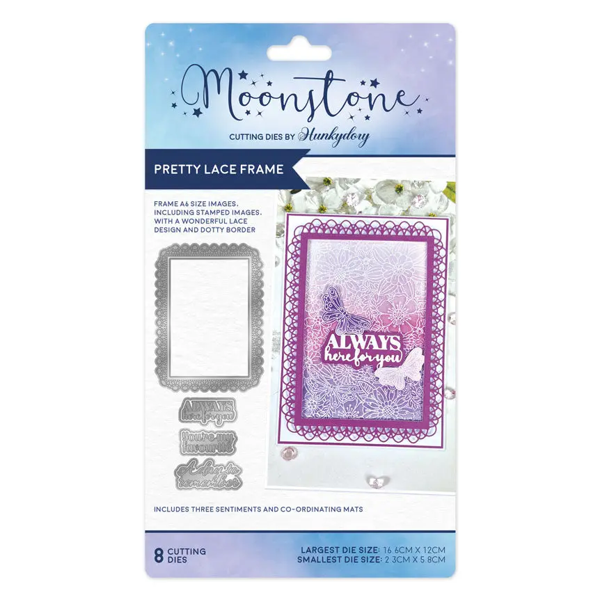 Moonstone Dies - Pretty Lace Frame 1