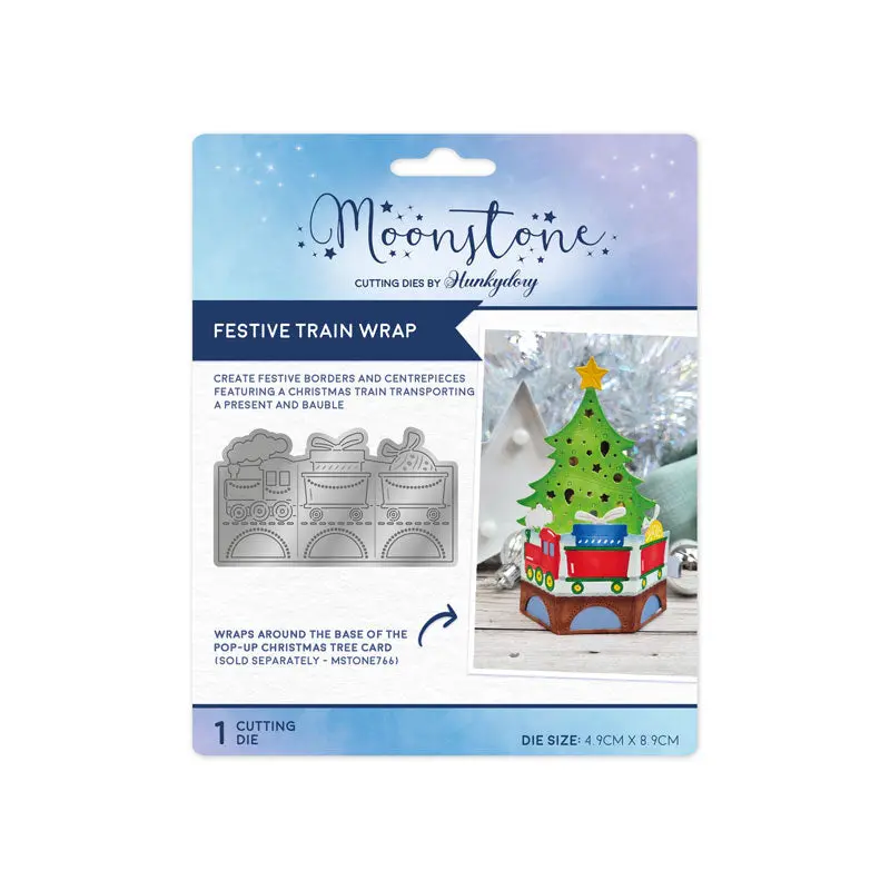 Moonstone Dies - Festive Train Wrap 1