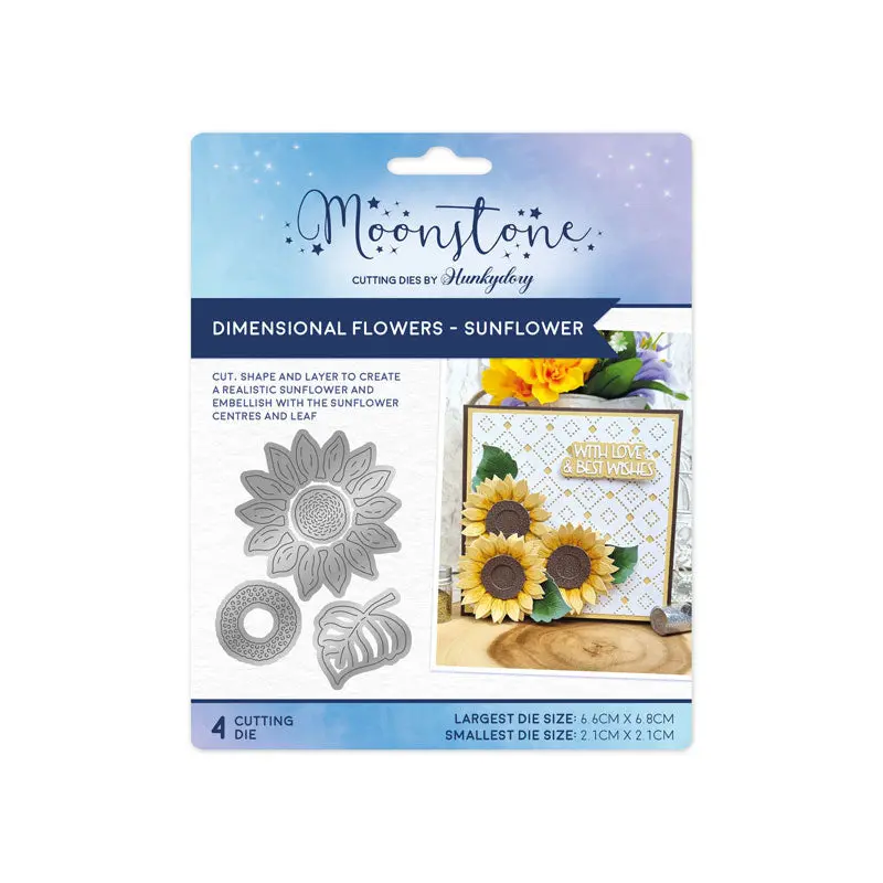 Moonstone Dies - Dimensional Flowers - Sunflower 1