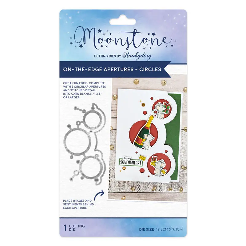 Moonstone Dies - On-The-Edge Apertures - Circles 1