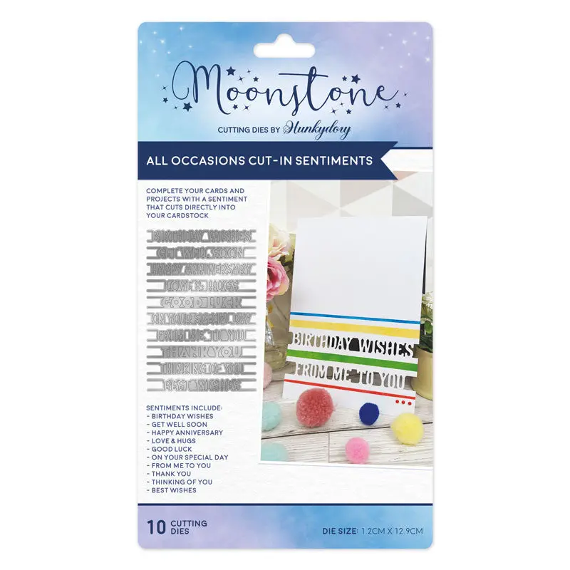 Moonstone Dies - All Occasions Cut-In Sentiments 1