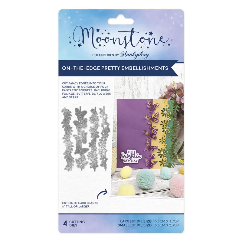Moonstone Dies - On-The-Edge Pretty Embellishments 1