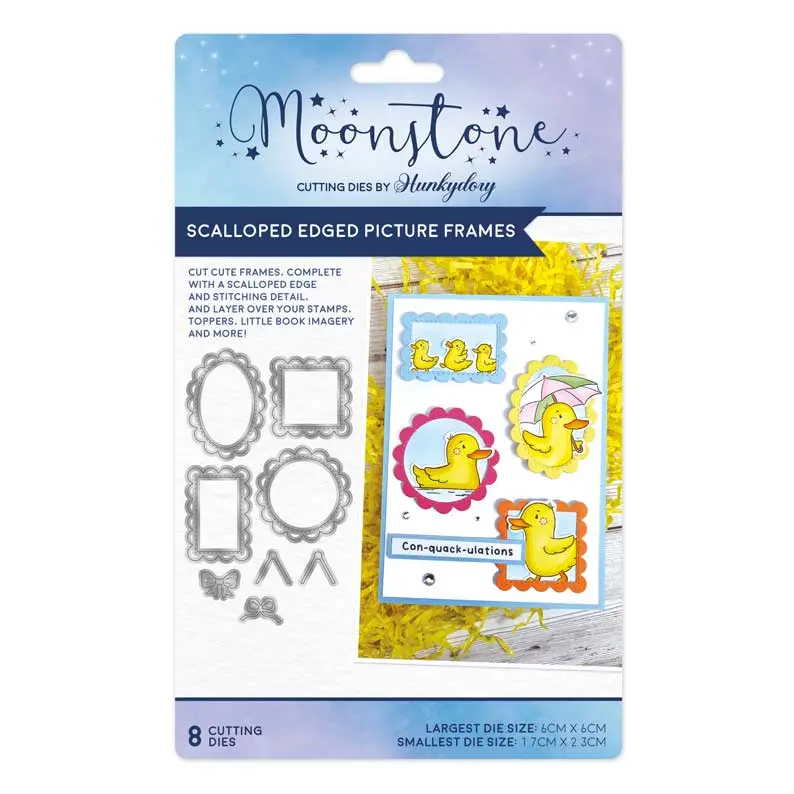 Moonstone Dies - Scalloped Edged Picture Frames 1