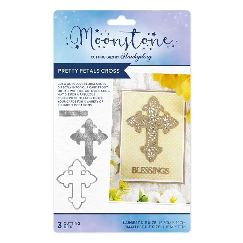 Moonstone Dies - Pretty Petals Cross 1