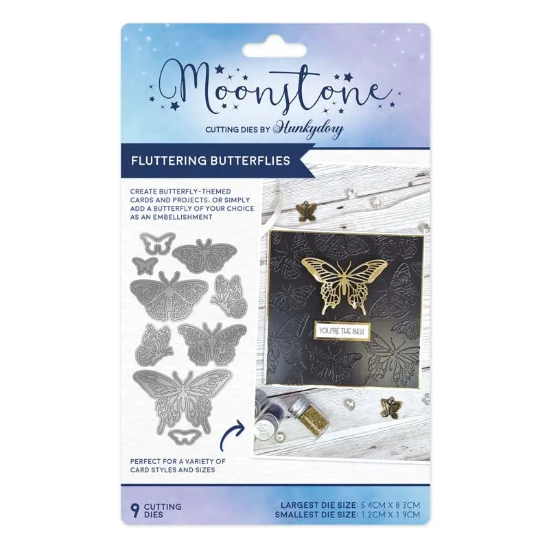Moonstone Dies - Fluttering Butterflies 1