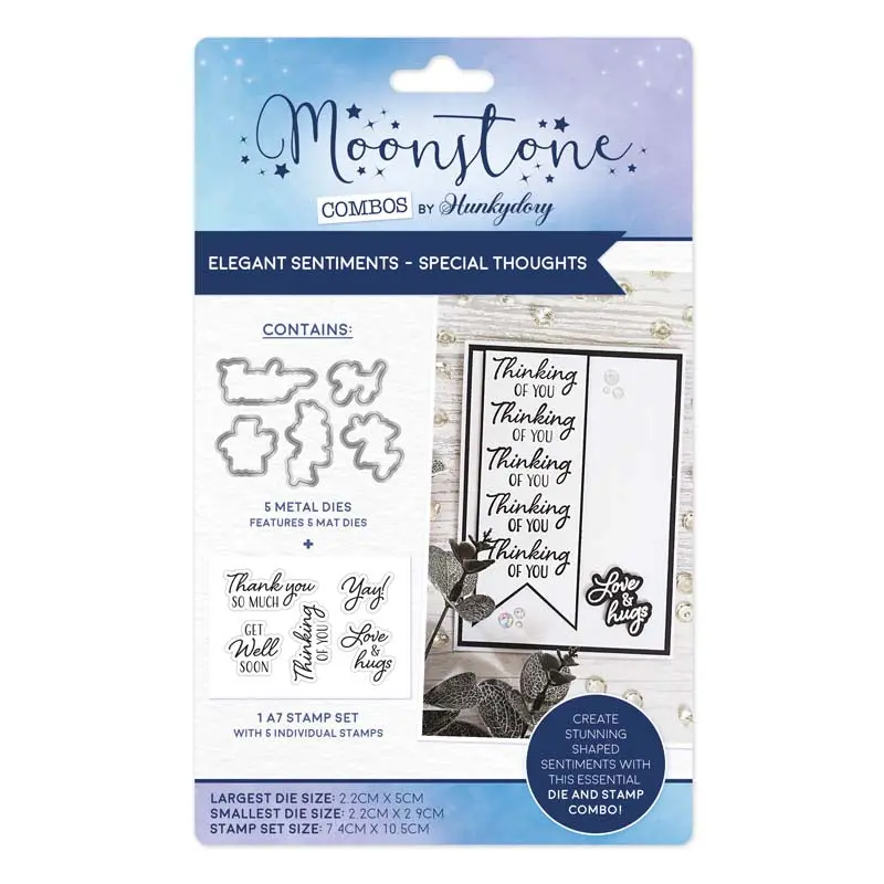 Moonstone Combos - Elegant Sentiments - Special Thoughts 1