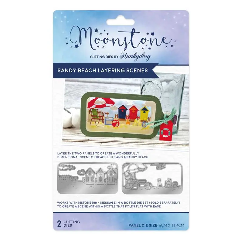 Moonstone Dies - Sandy Beach Layering Scenes 1