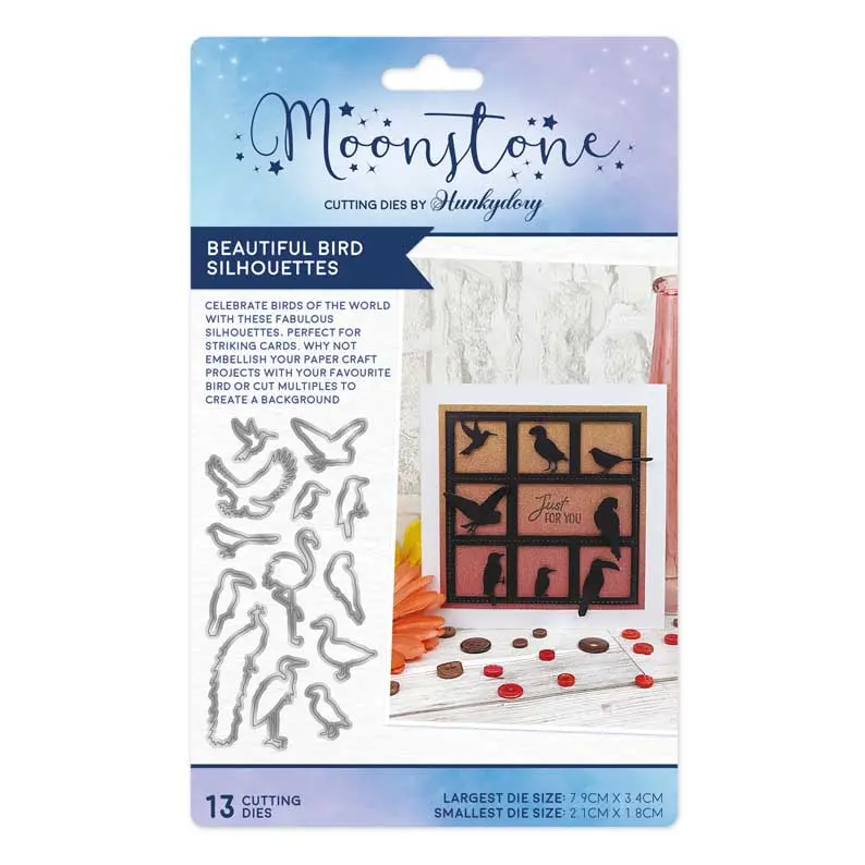 Moonstone Dies - Beautiful Bird Silhouettes 1