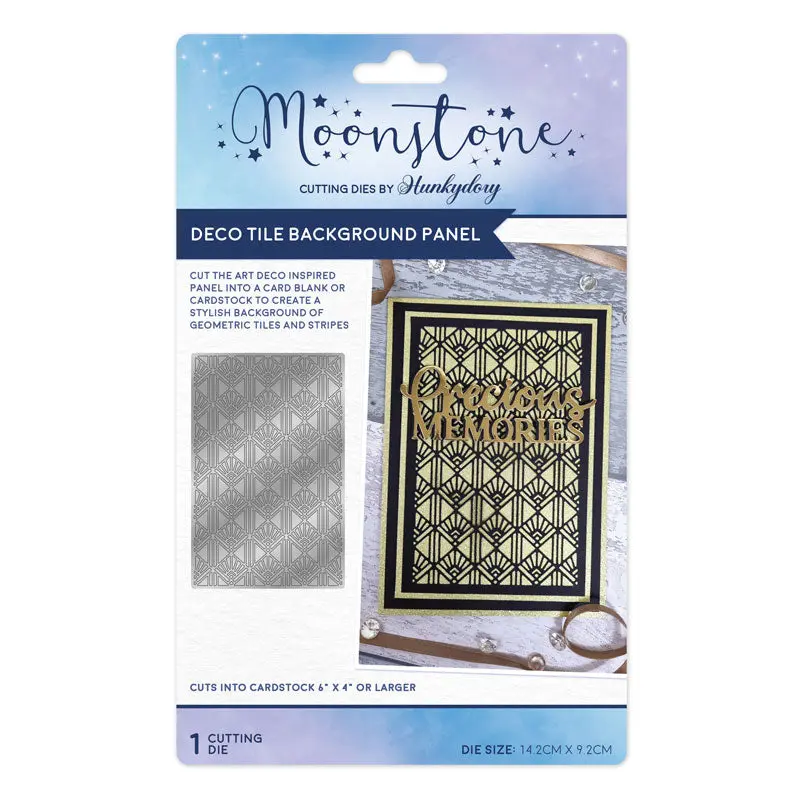 Moonstone Dies - Deco Tile Background Panel 1