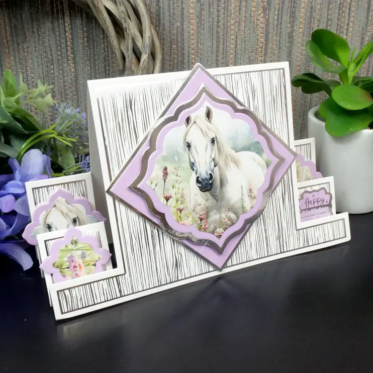 Moonstone Dies - Mini Straight Edged Nesting Dies - Elegant Label 2