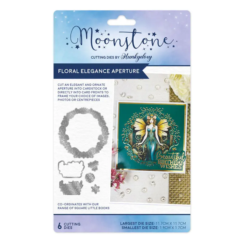 Moonstone Dies - Floral Elegance Aperture 1