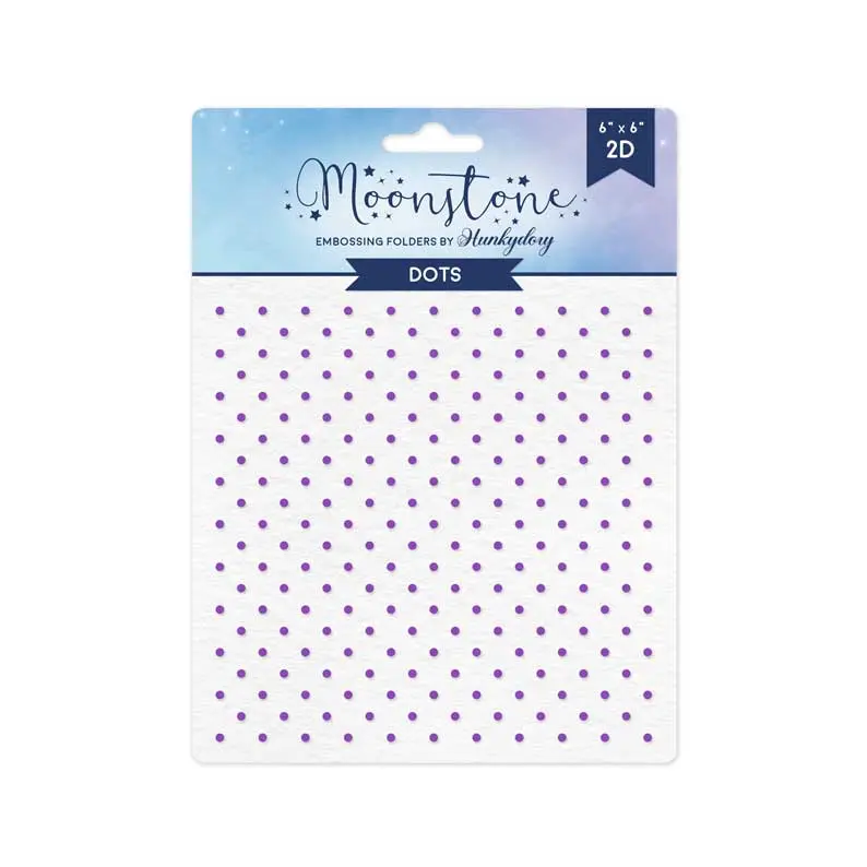 Moonstone Embossing Folders - Dots 1
