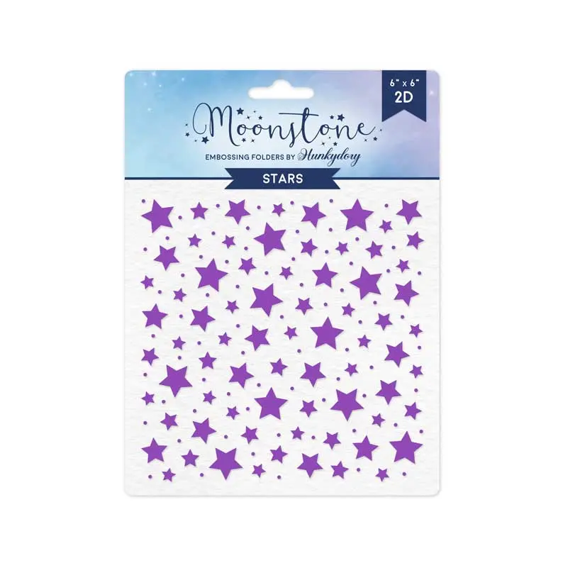 Moonstone Embossing Folders - Stars 1