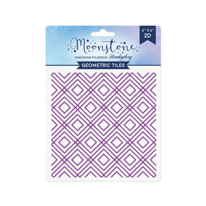 Moonstone Embossing Folders - Geometric Tiles 1
