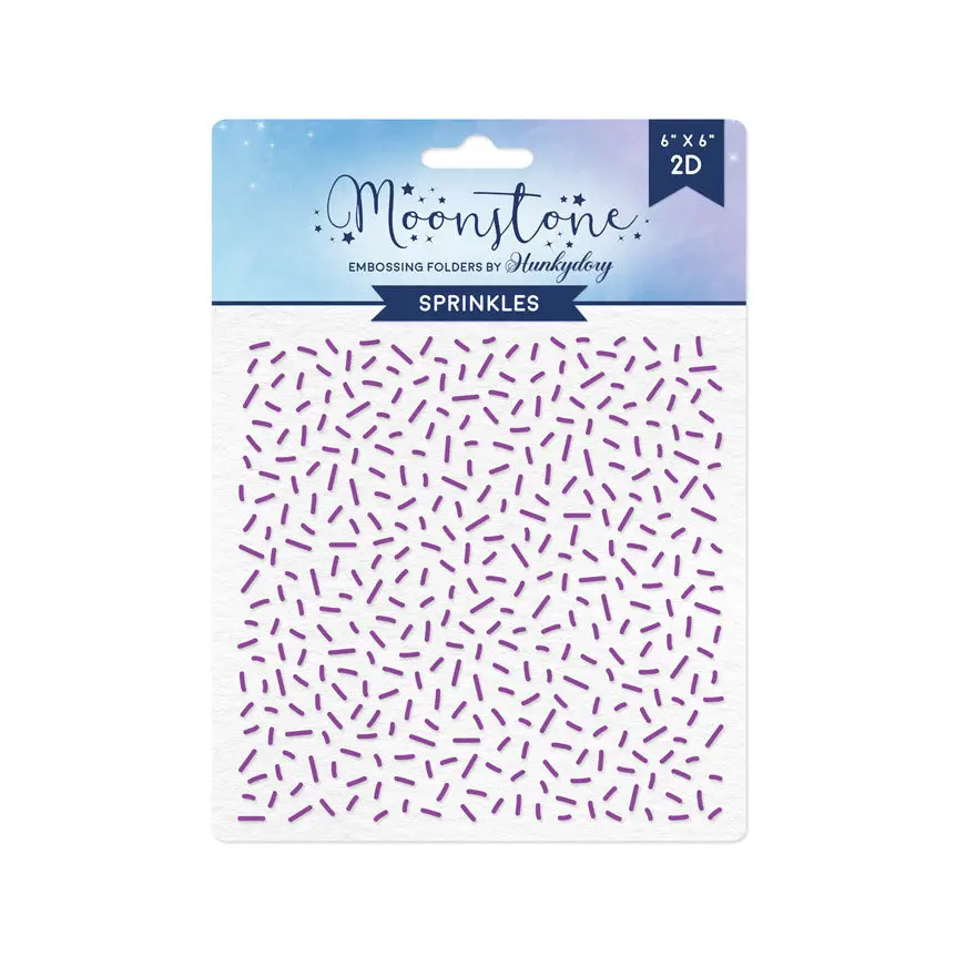 Moonstone Embossing Folders - Sprinkles 1
