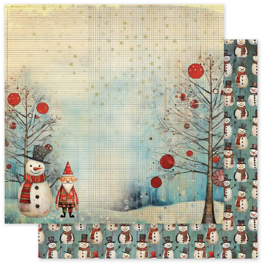 Merry And Bright B 12X12 Paper 35650 1
