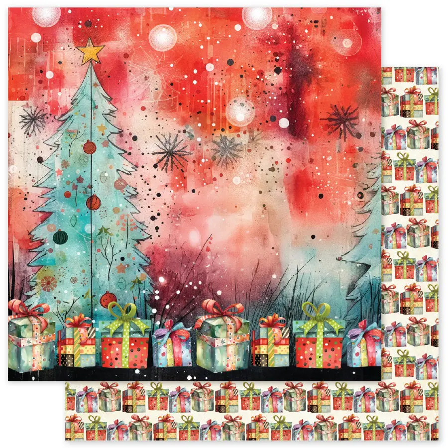 Merry And Bright Basics C 12X12 Paper 35686 1