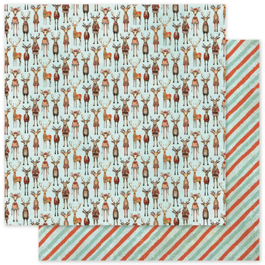 Merry And Bright Basics D 12X12 Paper 35689 1