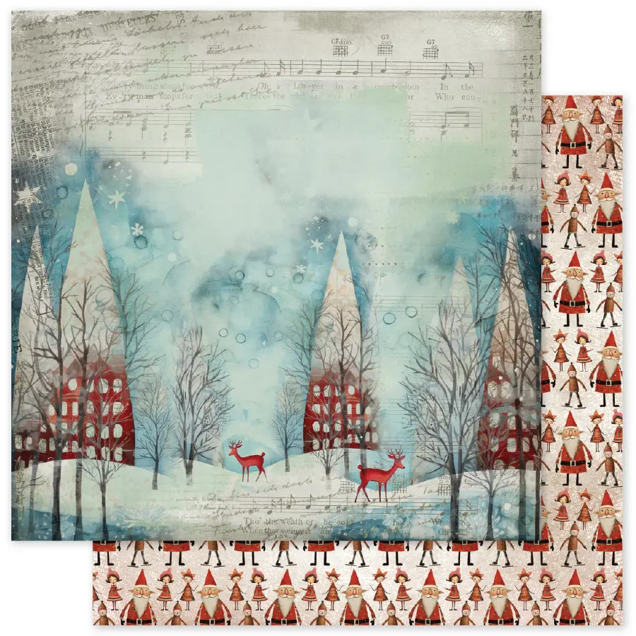 Merry And Bright D 12X12 Paper 35656 1