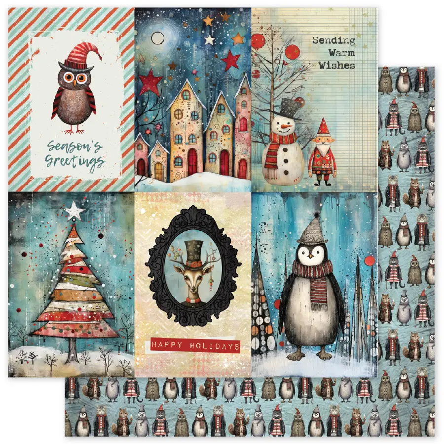 Merry And Bright F 12X12 Paper 35662 1