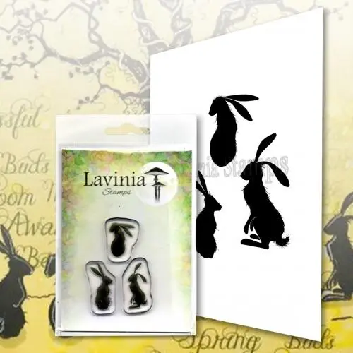 Lavinia Stamps Wild Hares Set Small 1