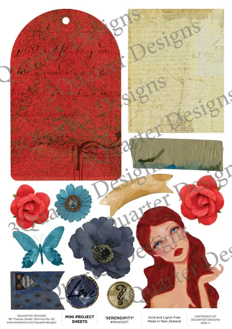 3Quarter Designs - Mini Project Sheet - Serendipity 1