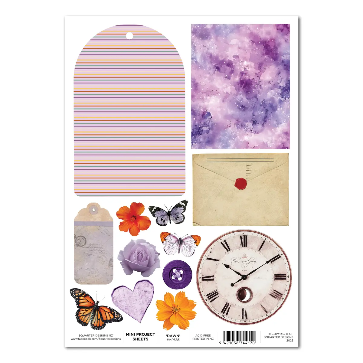 3Quarter Designs Dawns Glow - Mini Project Sheet 1
