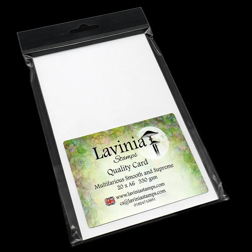 Multifarious Card A6 (4.1 X 5.8 In) White 20 Sheets 1