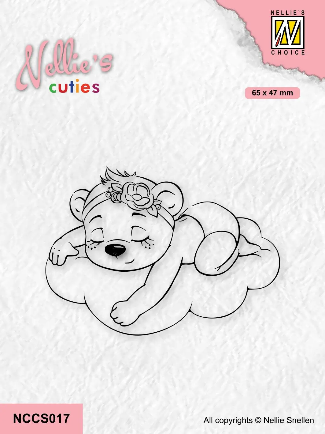 Nellie's Choice Clear Stamp Nellie's Cuties - In Dreamland 1