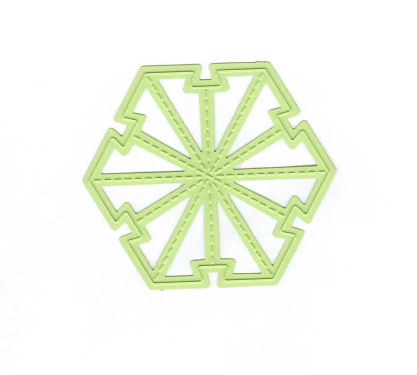 Nellie's Folding Die - Christmas Ball Star Small 2