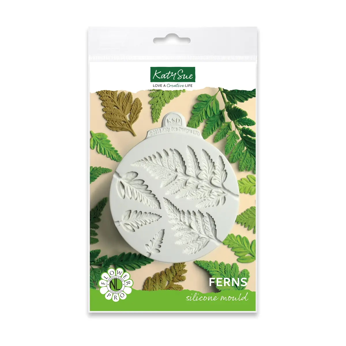 Flower Pro Ferns Silicone Mould 1