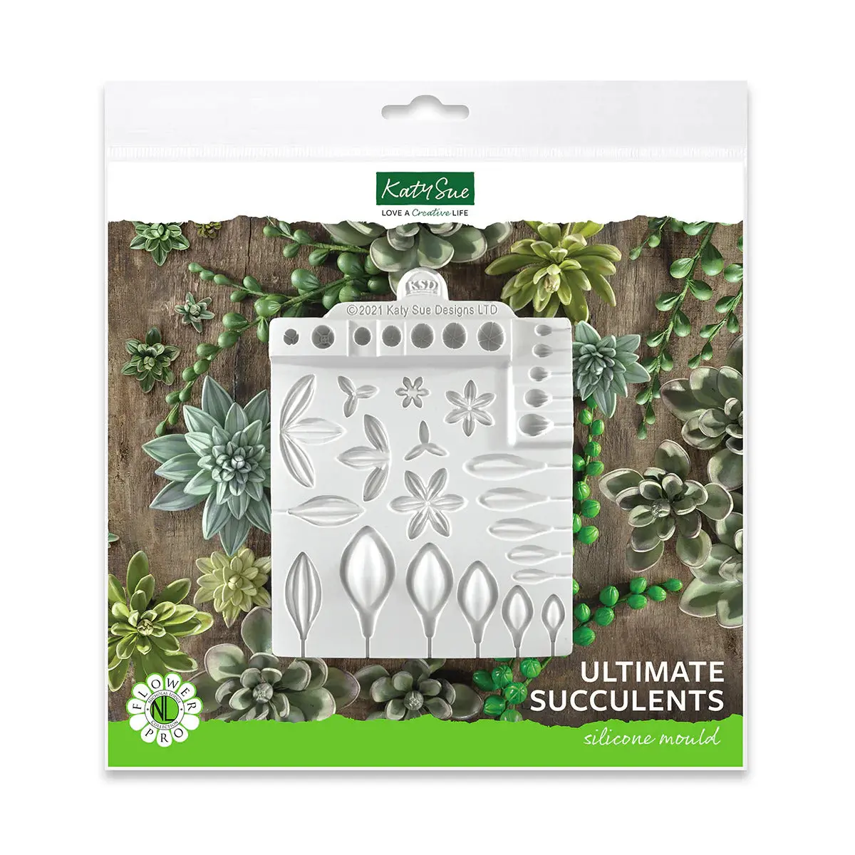Flower Pro Ultimate Succulents Silicone Mould 1