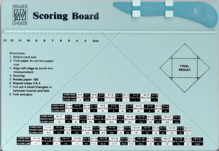 Nellie's Scoring Board 1