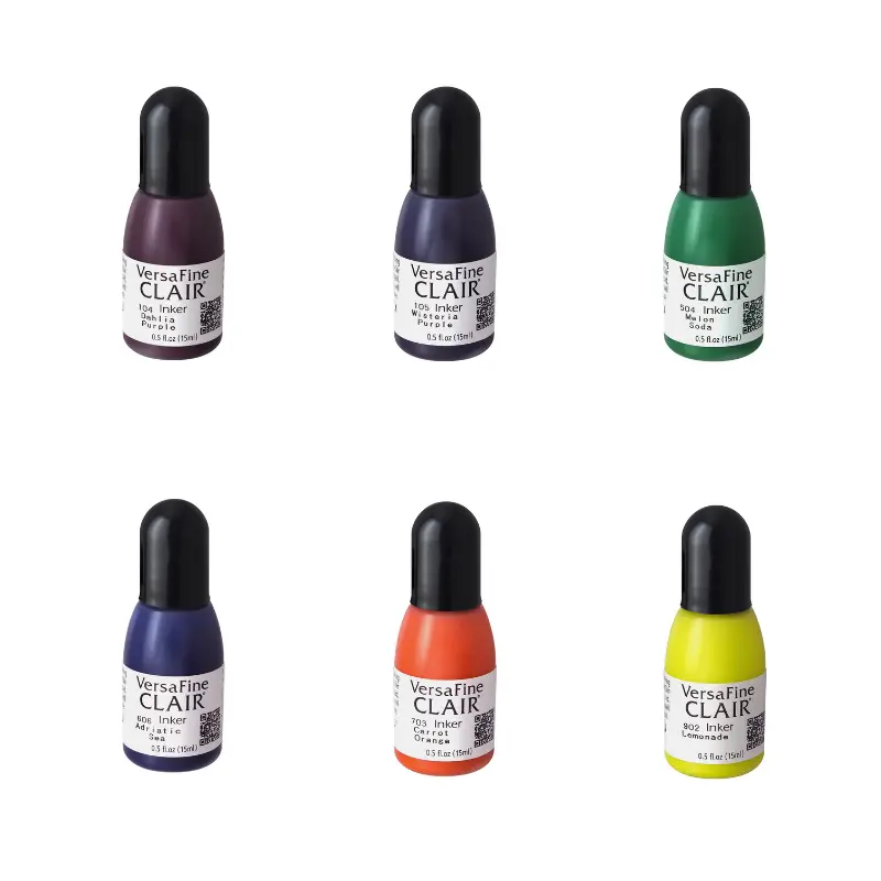 Tsukineko Versafine Clair Reinkers - New Colours Bundle 1
