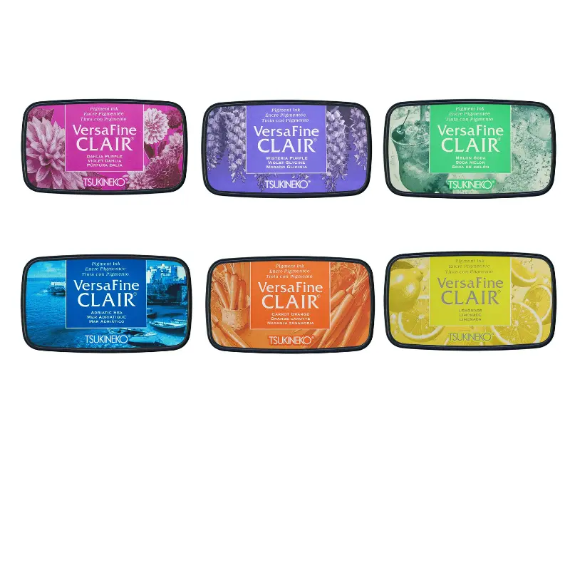 Tsukineko Versafine Clair Ink Pad - New Colours Bundle 1