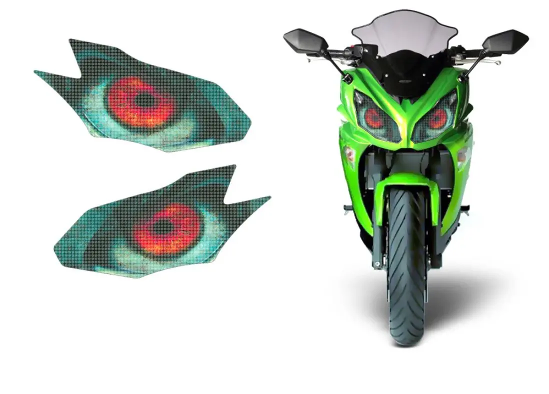 Kawasaki Ninja 650R Headlight Graphics (2012-2014) 5