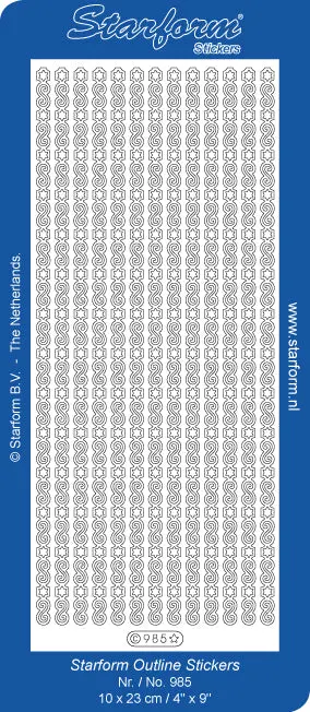 Outline Stickers - Deco Stickers 1