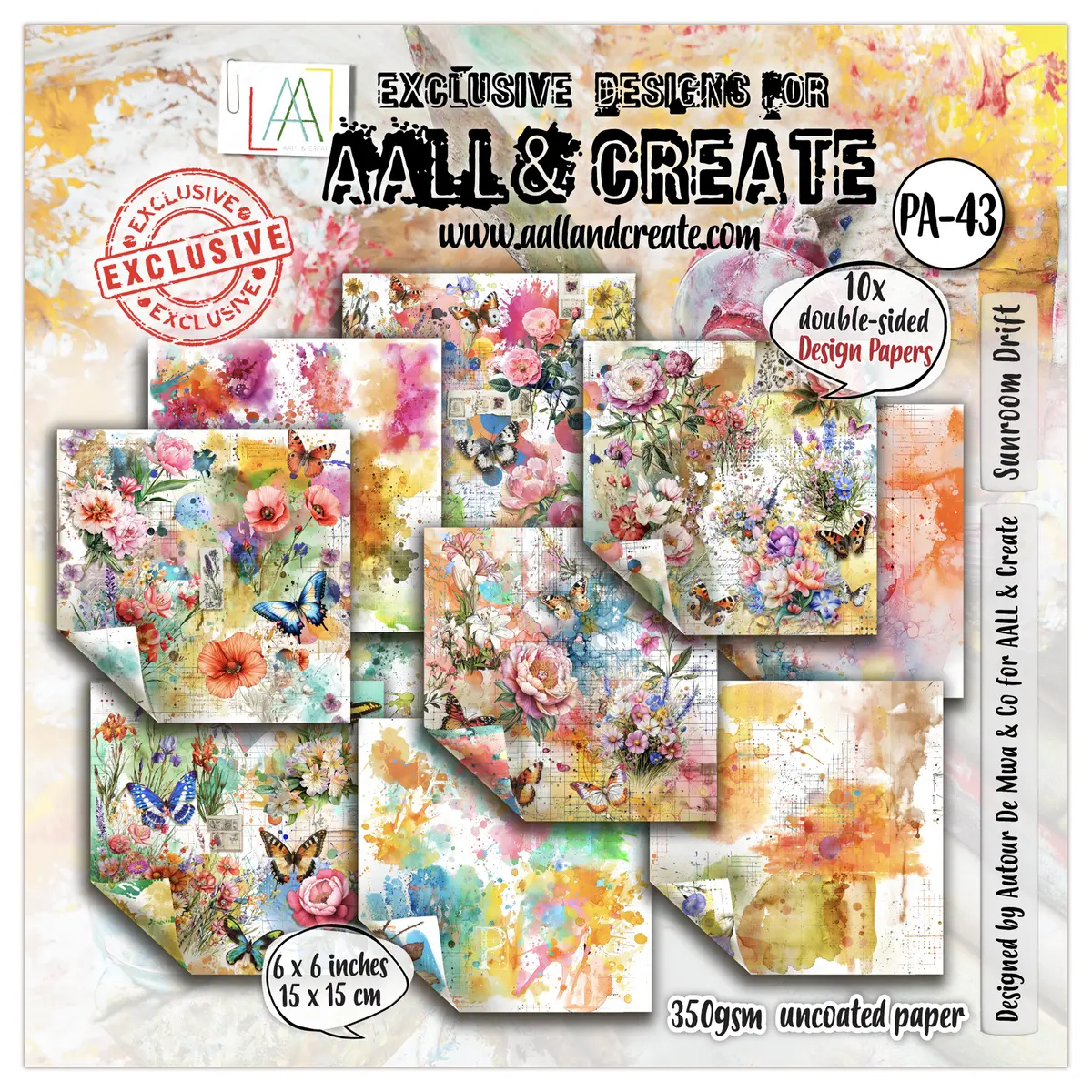 Aall And Create - 6X6 Design Paper - Sunroom Drift 1