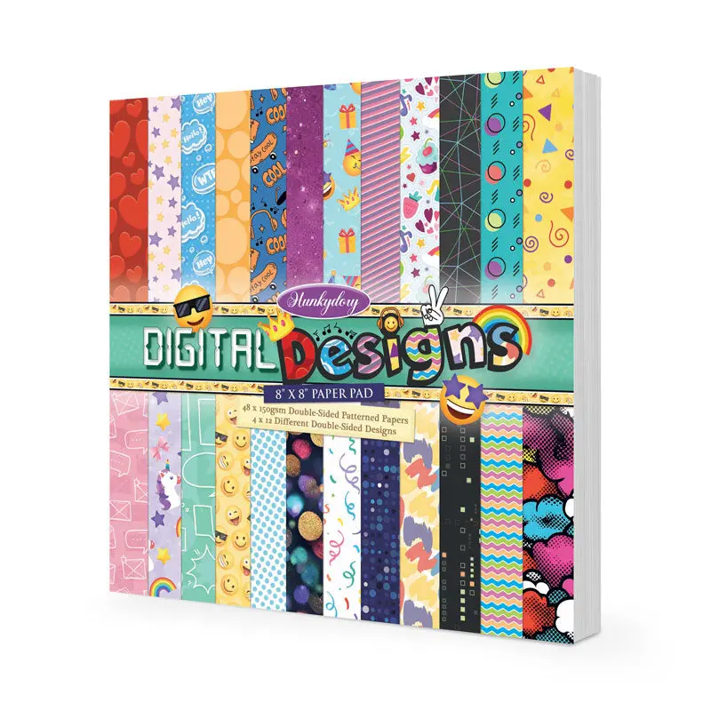 Digital Designs 8" X 8" Paper Pad 1