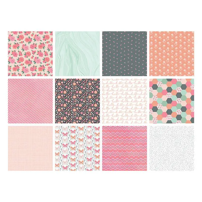The Paper Boutique Lovely Days 8X8 Paper Pad 2