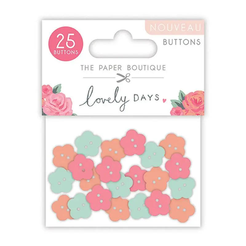 The Paper Boutique Lovely Days Buttons 1
